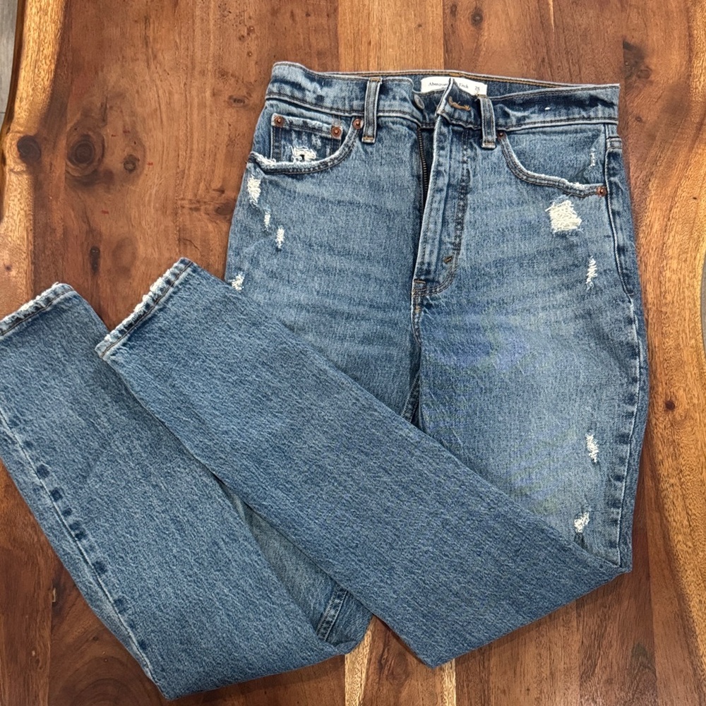 NWT Abercrombie the skinny high rise